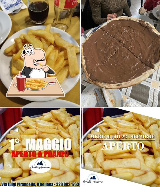 Patatine fritte al Grotta Azzurra