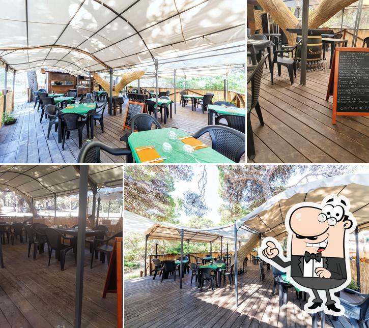 Gli interni di Ristorante Oasi Verde Candiani