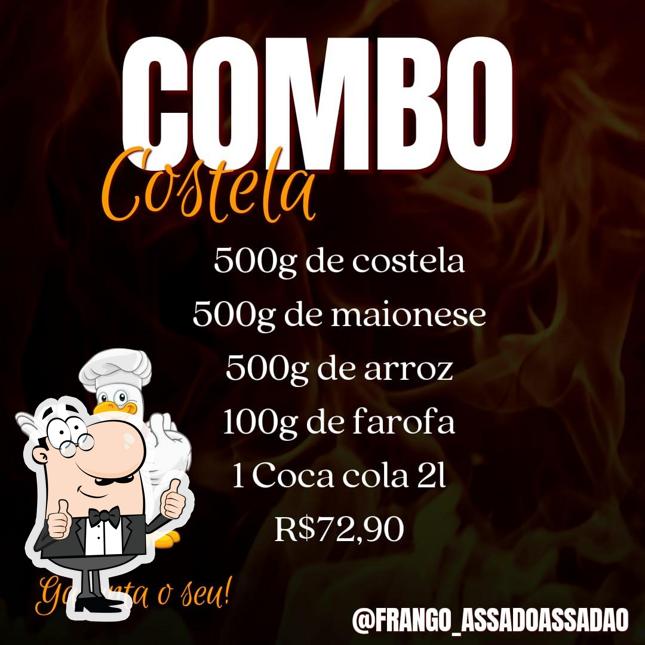 Here's a photo of Frango assado