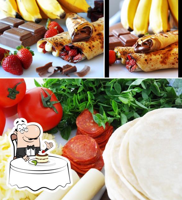 Pizza Crek provê uma seleção de sobremesas