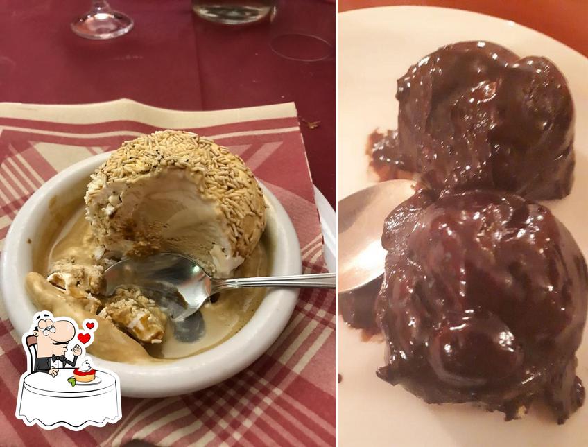 Pizzeria La Macine serve un'ampia gamma di dolci