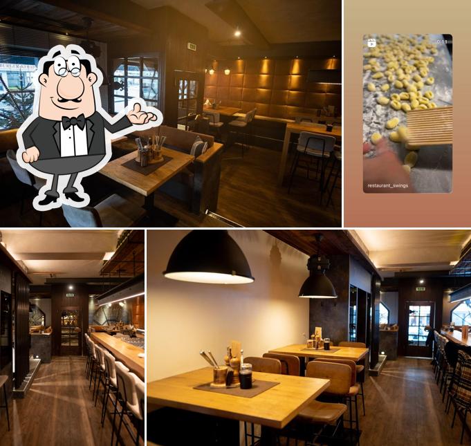 Swings restaurant, Tux Restaurant menu and reviews