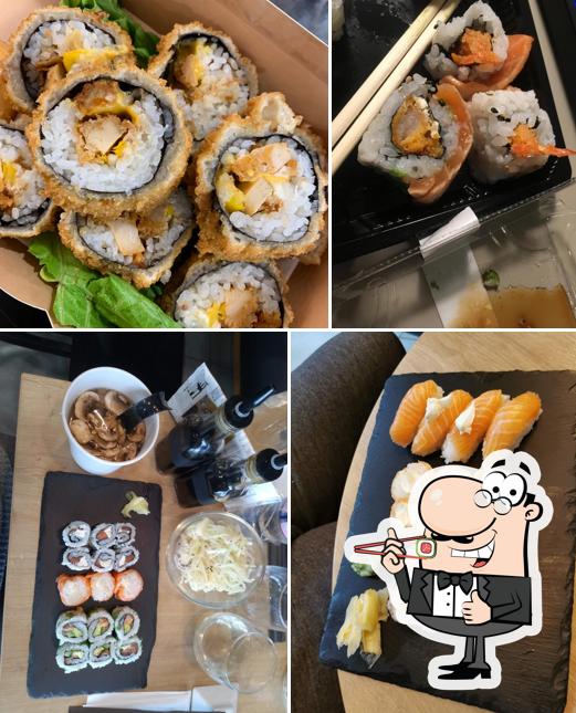 A KALY SUSHI LES ANGLES, vous pouvez prendre des sushis