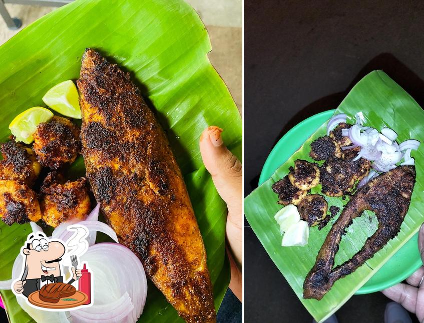 Try out meat meals at Fish Hut
