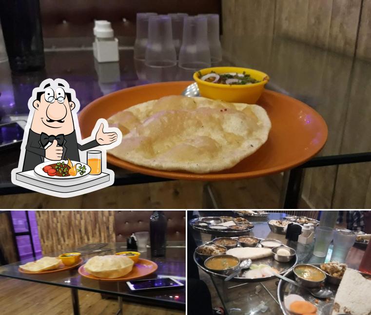 Food at GK cafe restaurant ,GK residency & GK marriage garden