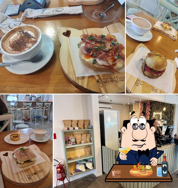 Bruschettas em Gatoffee Cat Café
