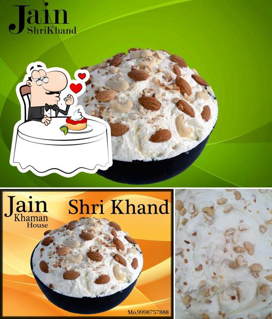 Jain Khaman House serves a range of desserts