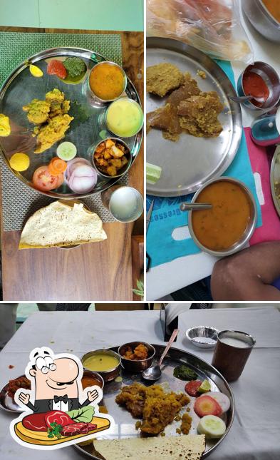 Pick meat dishes at Rajhans Dal Bafle - Old Palasia