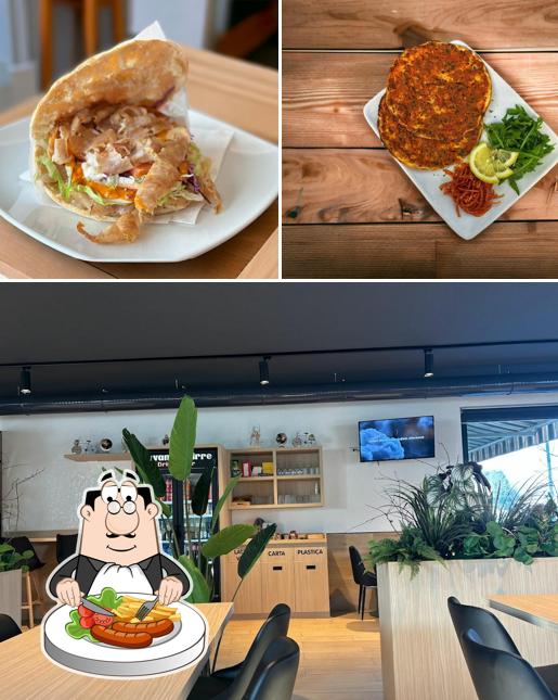 TK kebap Pizza Grill si caratterizza per la cibo e interni