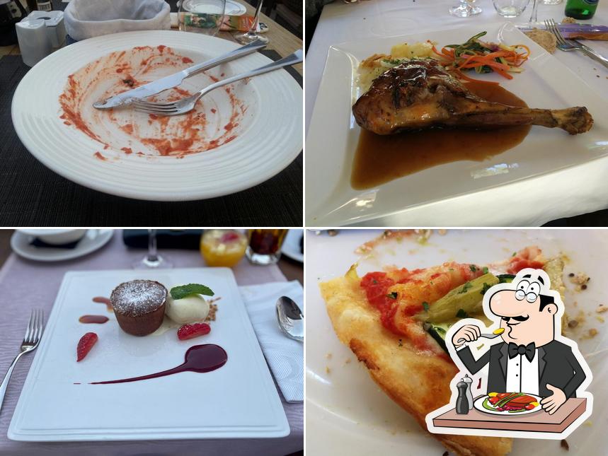 Еда в "Restaurante Rosmarino Della Piazza"