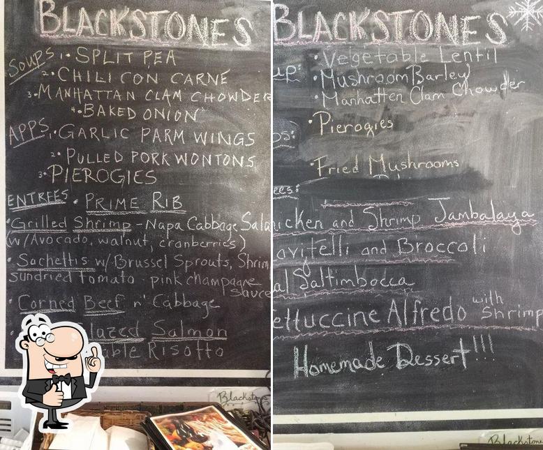 BlackStone Bar & Grill in Hackettstown Restaurant menu and reviews