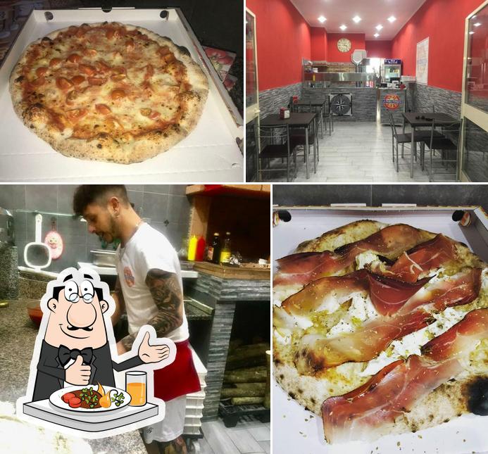 Guarda la foto che raffigura la cibo e interni di La Prima Fermata Pizzeria