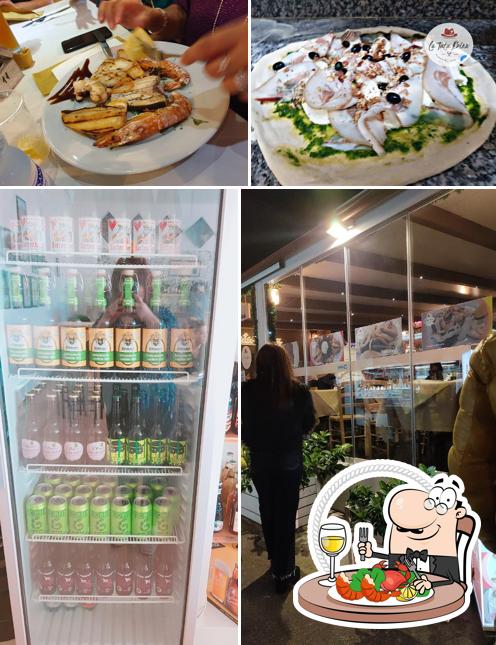 Ordina tra i molti prodotti di cucina di mare disponibili a Lu Tata N'zinu