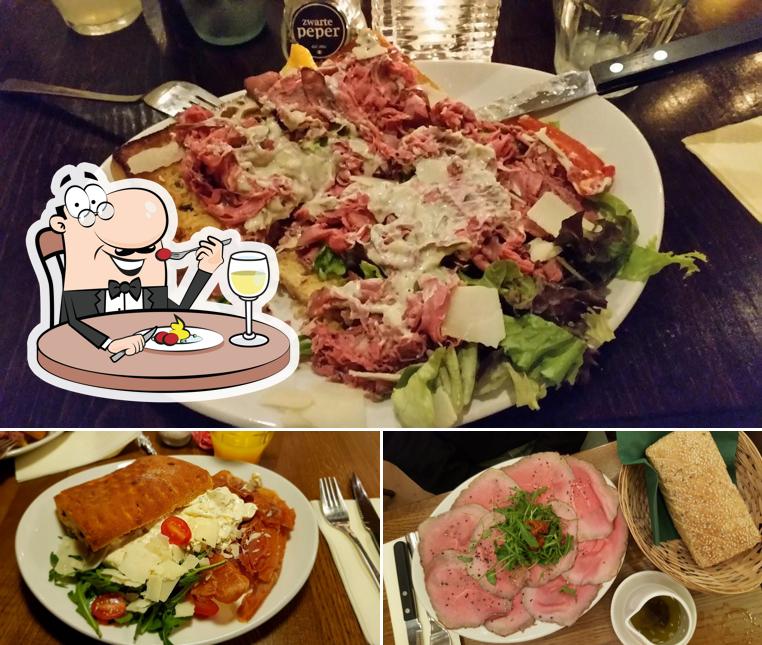 Plats à Lunchrestaurant Guliano (Meent)