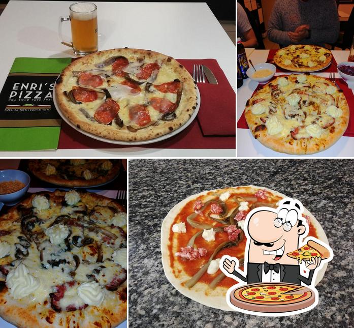 Prenditi una pizza a ENRI'S PIZZA