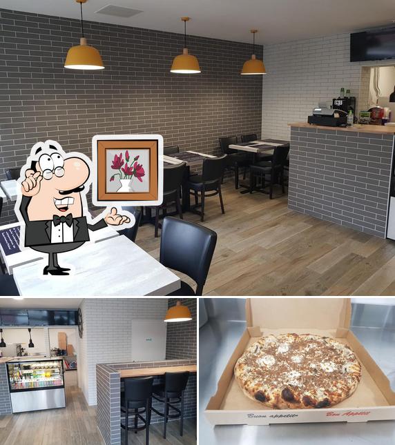 Voici la photo représentant la intérieur et pizza sur Speed'Za