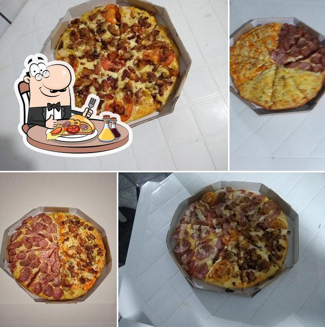 Experimente pizza no Varandas Pizzas e Lanches