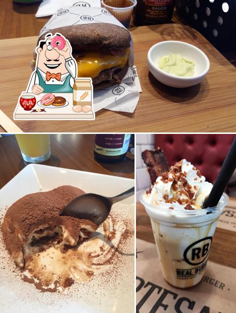 Real Burger Alphaville oferece uma seleção de pratos doces