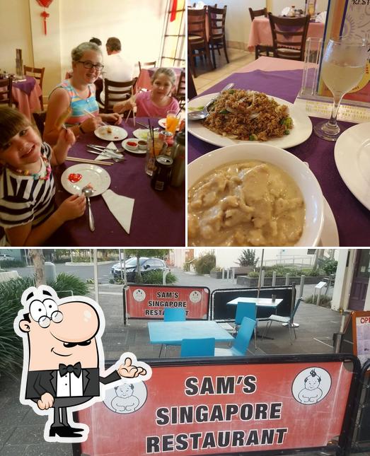 Check out how Sam's Singapore Restaurant looks inside