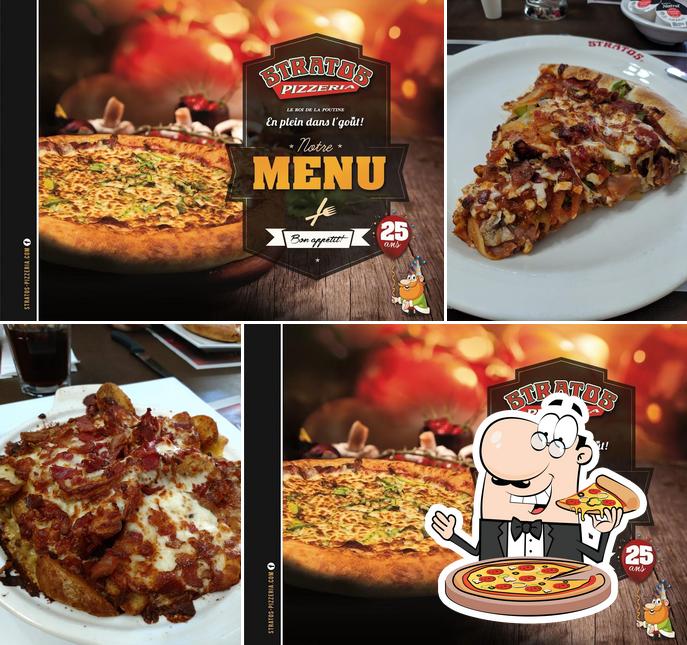 Choisissez différents genres de pizzas