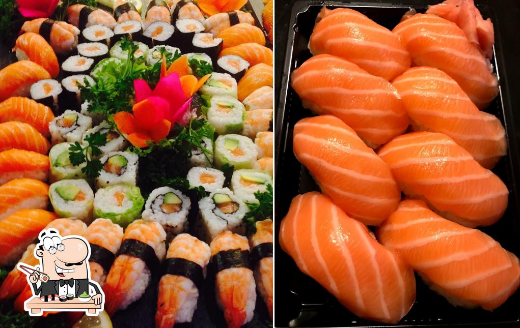 Les sushi sont disponibles à Sushi Huit