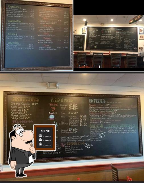 Check out the menu on the blackboard