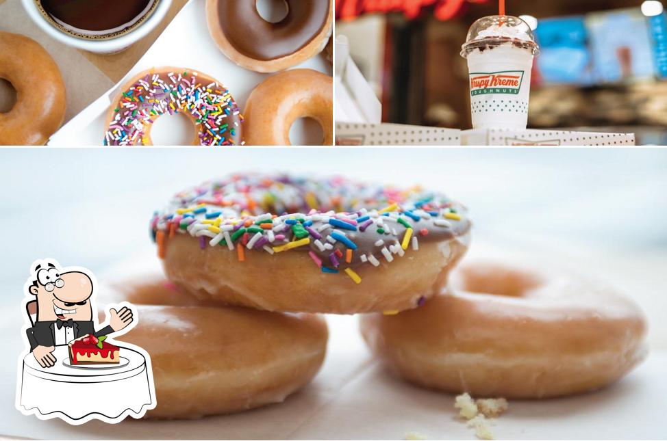 Krispy Kreme offre une éventail de desserts