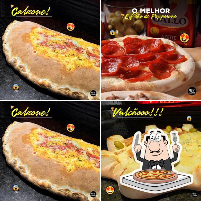 Consiga diferentes variedades de pizza