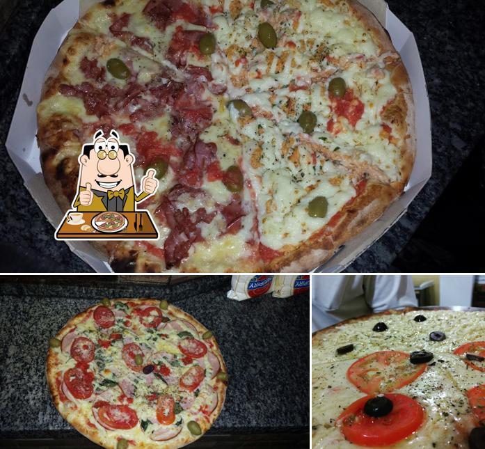 Experimente pizza no Pizzaria Dom Giussepe