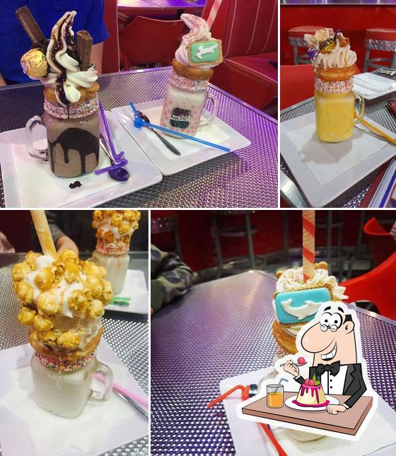 Mustang Sally's Pub & Diner propose une sélection de desserts