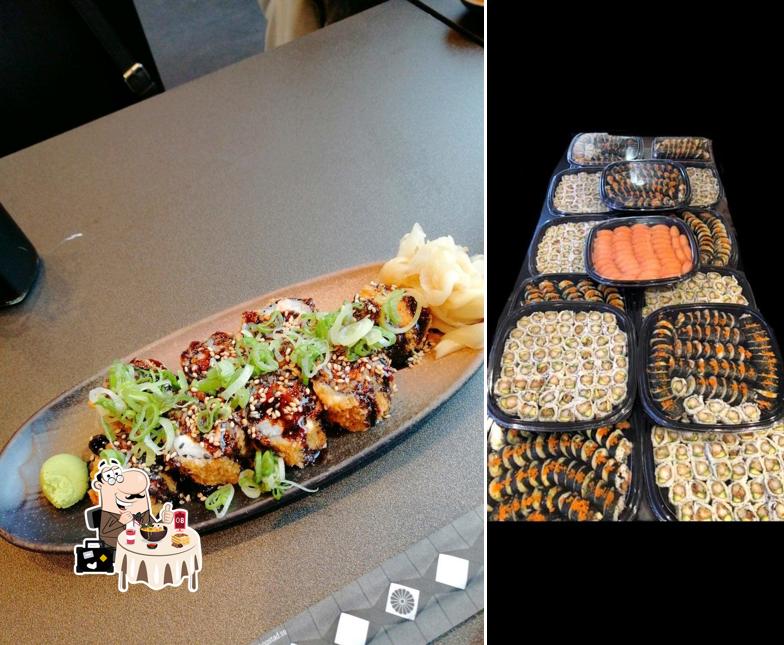 Food at Nishiki Sushi & Wok Stovner AS