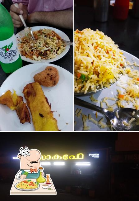 The image of food and interior at Papputty's Valsa Cafe