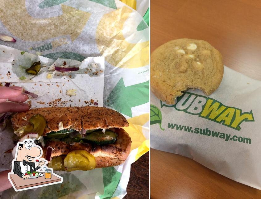 Nourriture à Subway