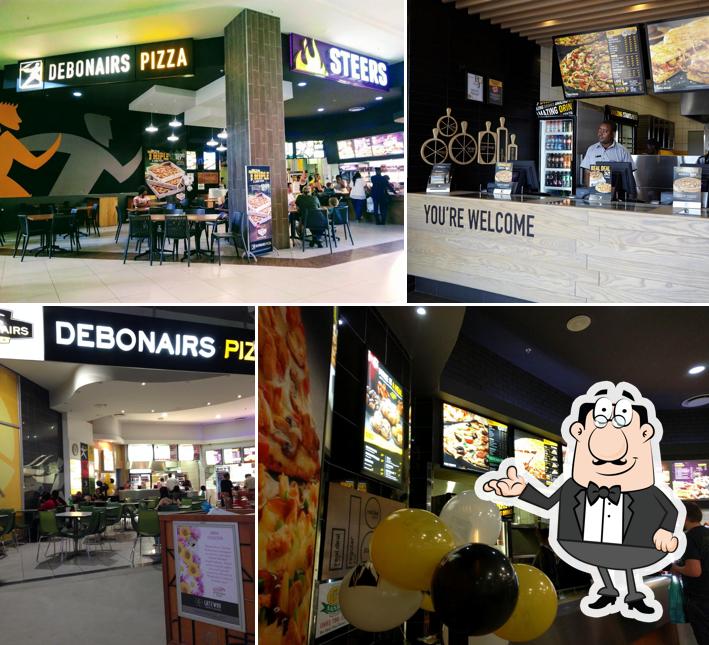 L'intérieur de Debonairs Pizza