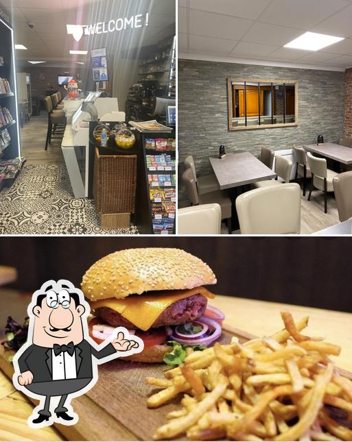 Parmi les diverses choses de la intérieur et la burger, une personne peut trouver sur Lebegue Laurie