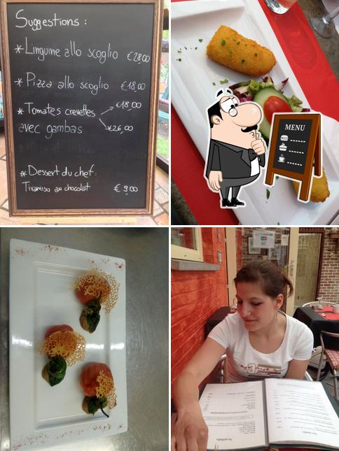 Découvrez le menu du jour sur le tableau