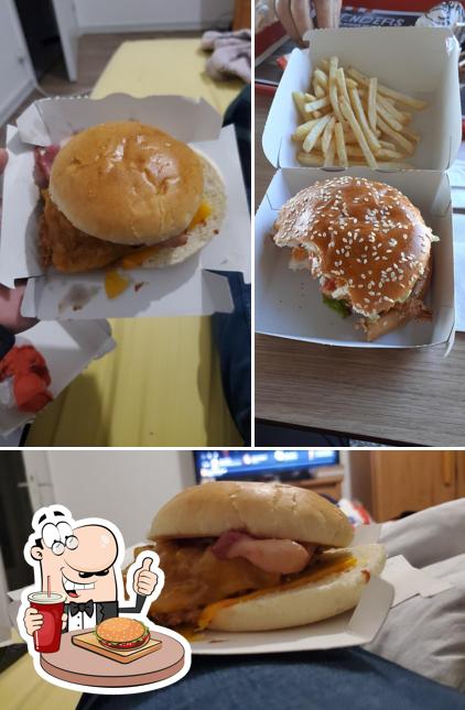 Commandez un hamburger à KFC Selestat