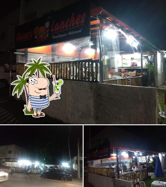 Here's an image of Manero Lanches