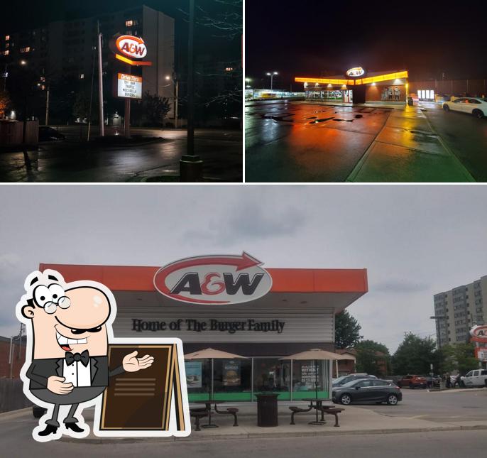 The exterior of A&W Canada
