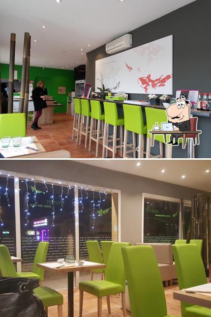 L'intérieur de Esprit Sushi