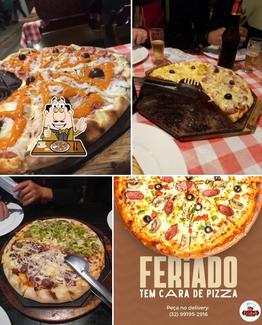Experimente pizza no Fratelli Pizzaria