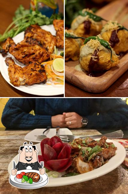 Order meat dishes at Friday Release