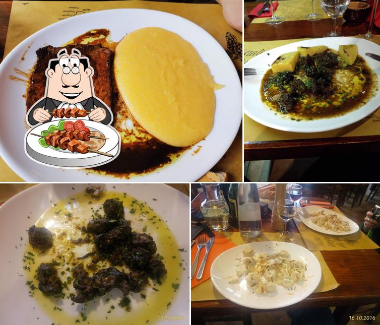 Cibo al Ristorante Trattoria Osteria Locanda dai Pistori