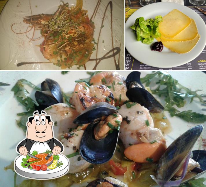 Restaurant La Ptite Adresse propose un menu pour les amateurs de fruits de mer