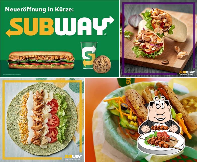 Plats à Subway