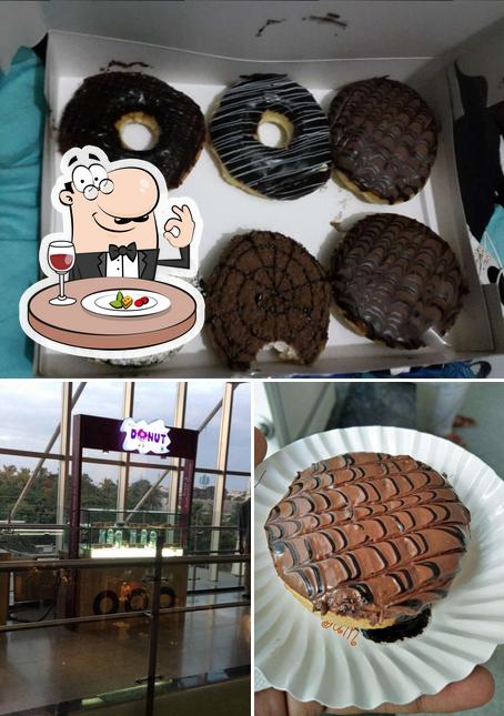 This is the photo depicting food and exterior at Mukil's Donut World