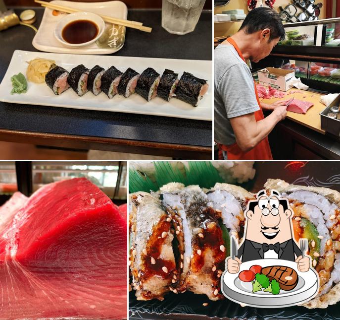 Momo Sushi & Cafe provides meat dishes