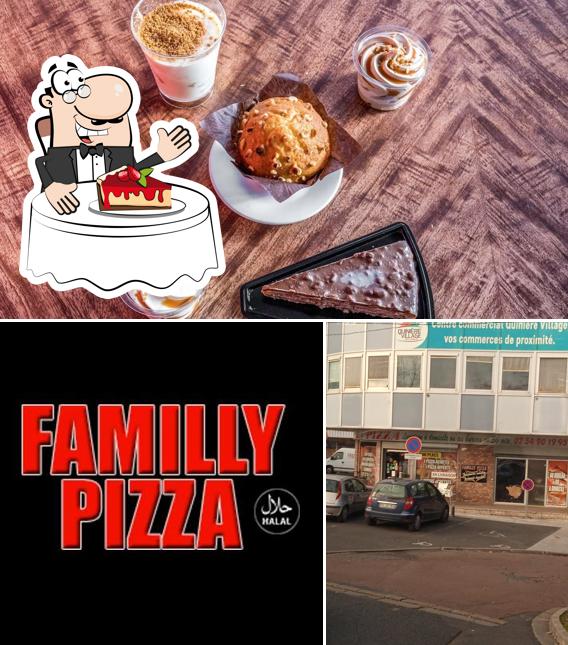 Familly Pizza propose une variété de desserts