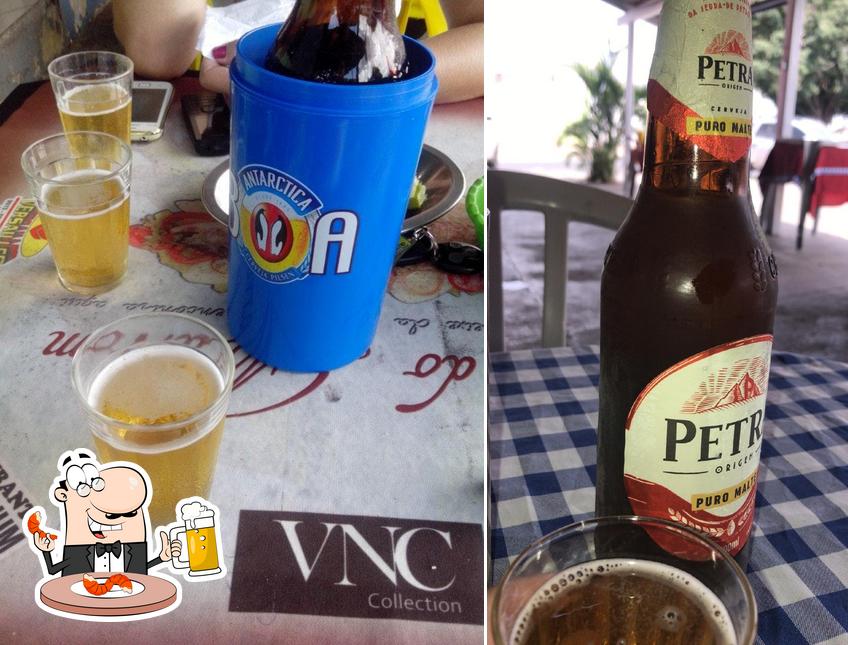 Você pode tomar um copo de cerveja leve ou escura