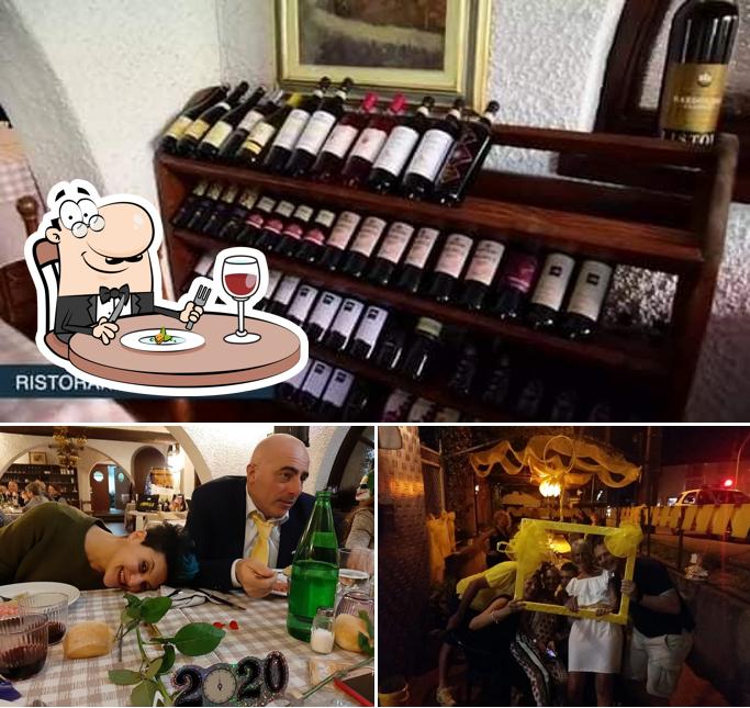 Questa è la foto che mostra la cibo e vino di Ristorante Del Ponte